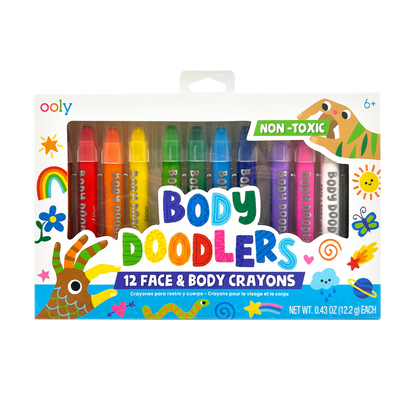 Body Doodlers: Face & Body Crayons