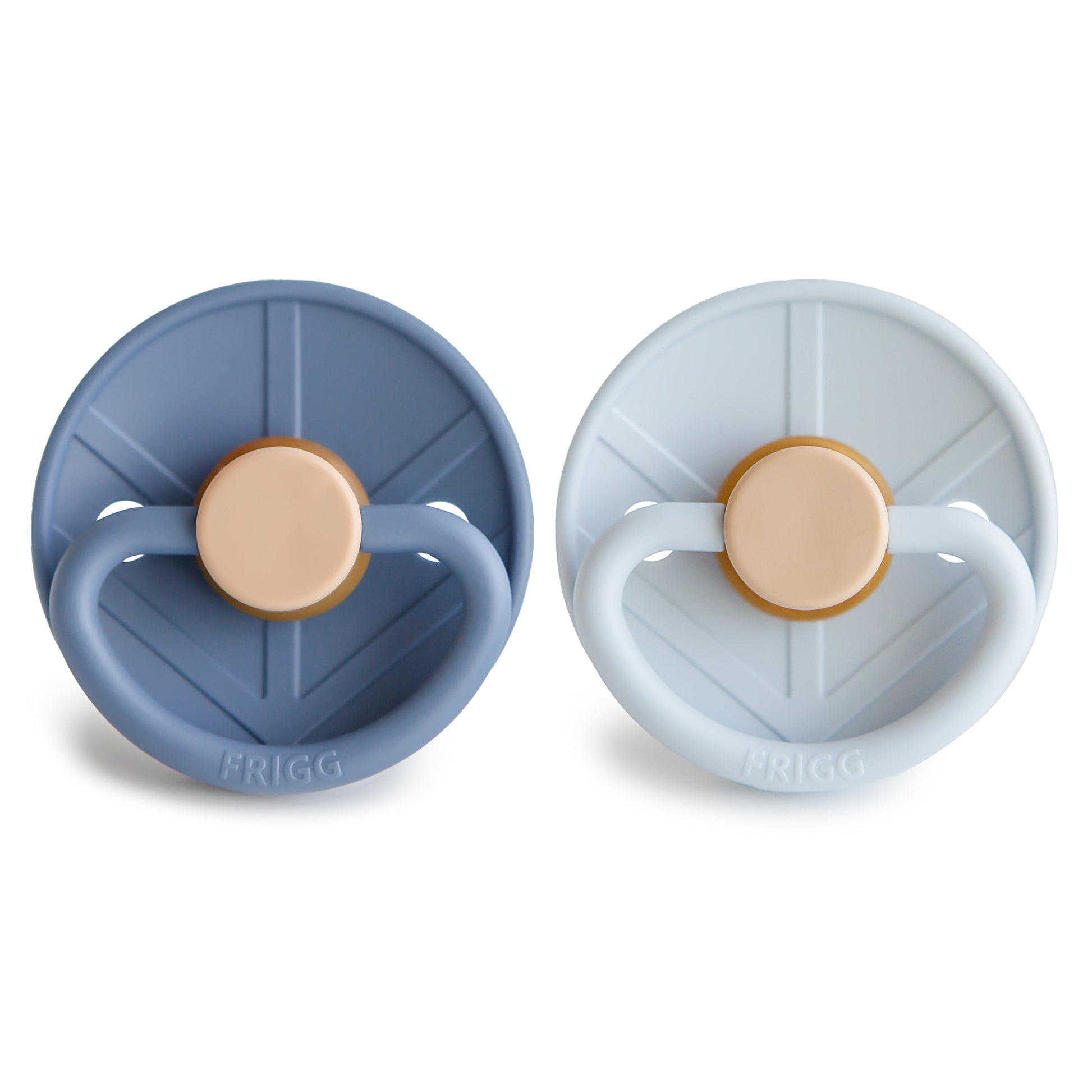 FRIGG Little Viking Natural Rubber Pacifier 2-Pack - Babies in Bloom
