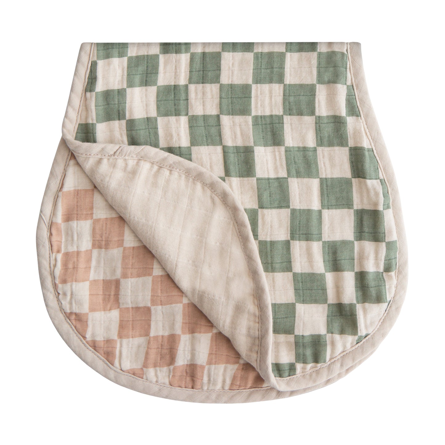 Organic Cotton Muslin Burp Cloth 2-Pack - Babies in Bloom