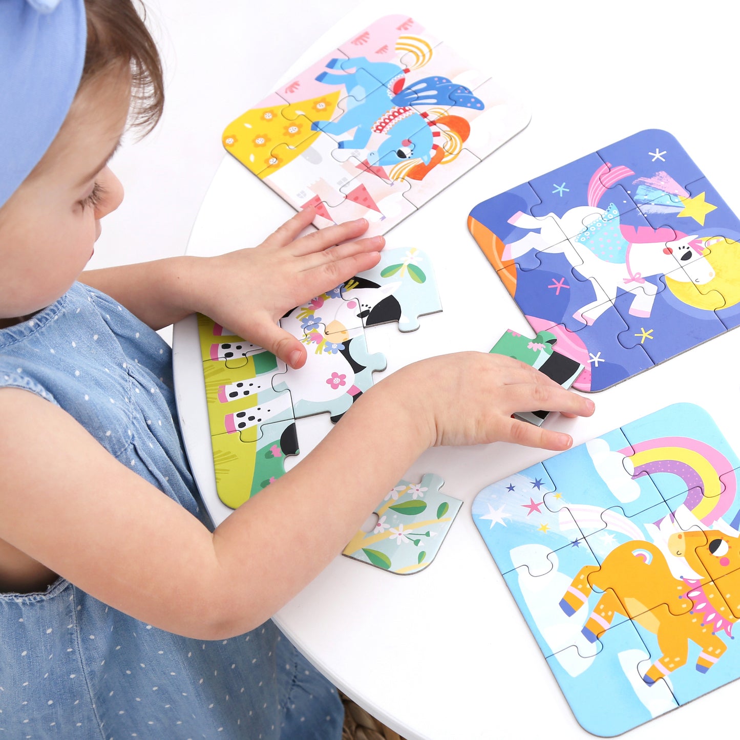 Banana Panda "Ponies" On-the-Go Puzzles