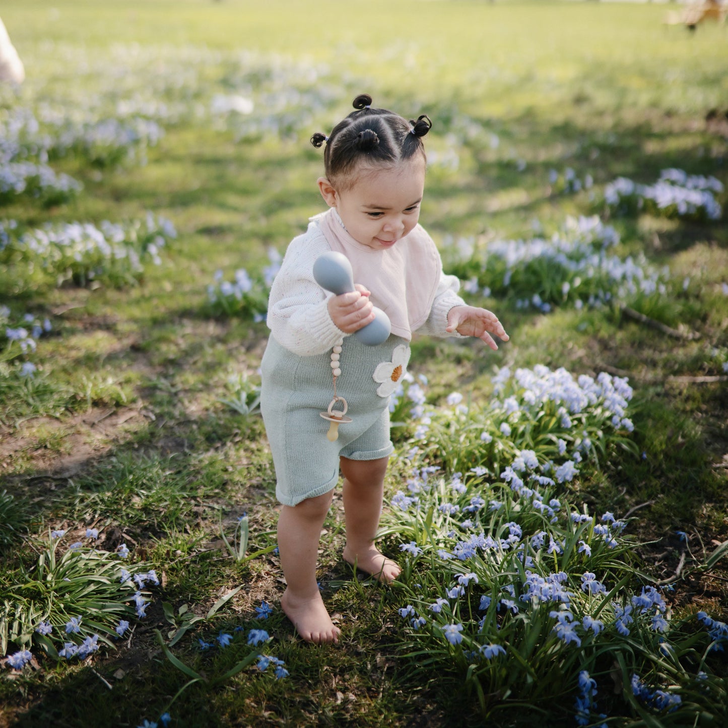 Silicone Baby Rattle Toy - Babies in Bloom