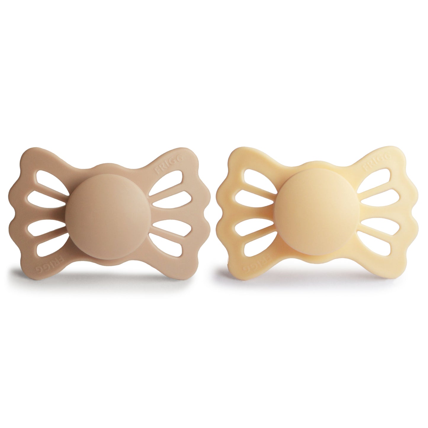FRIGG Lucky Symmetrical Silicone Pacifier 2-Pack (6-18 Months) - Babies in Bloom