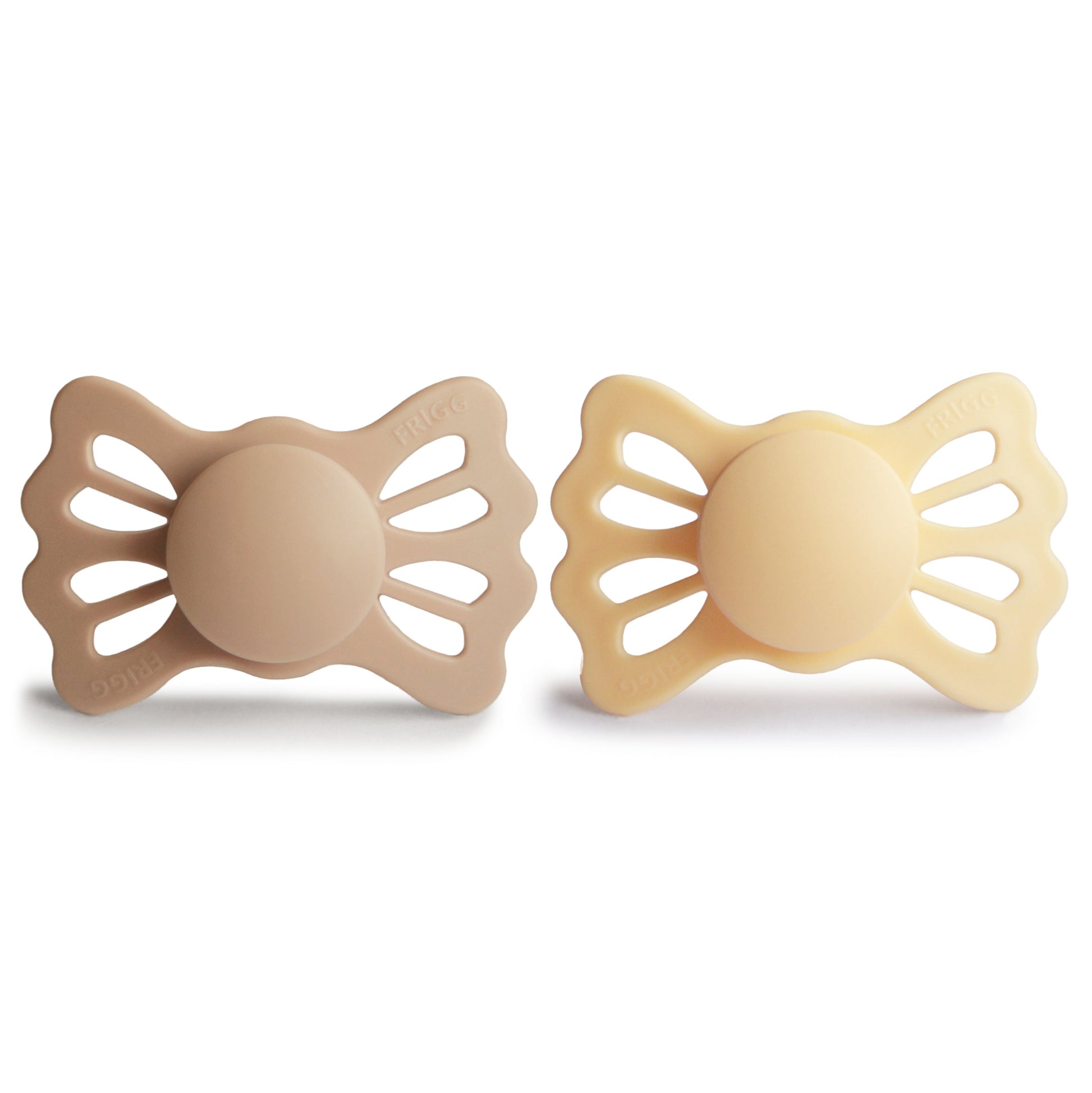 FRIGG Lucky Symmetrical Silicone Pacifier 2-Pack (6-18 Months) - Babies in Bloom
