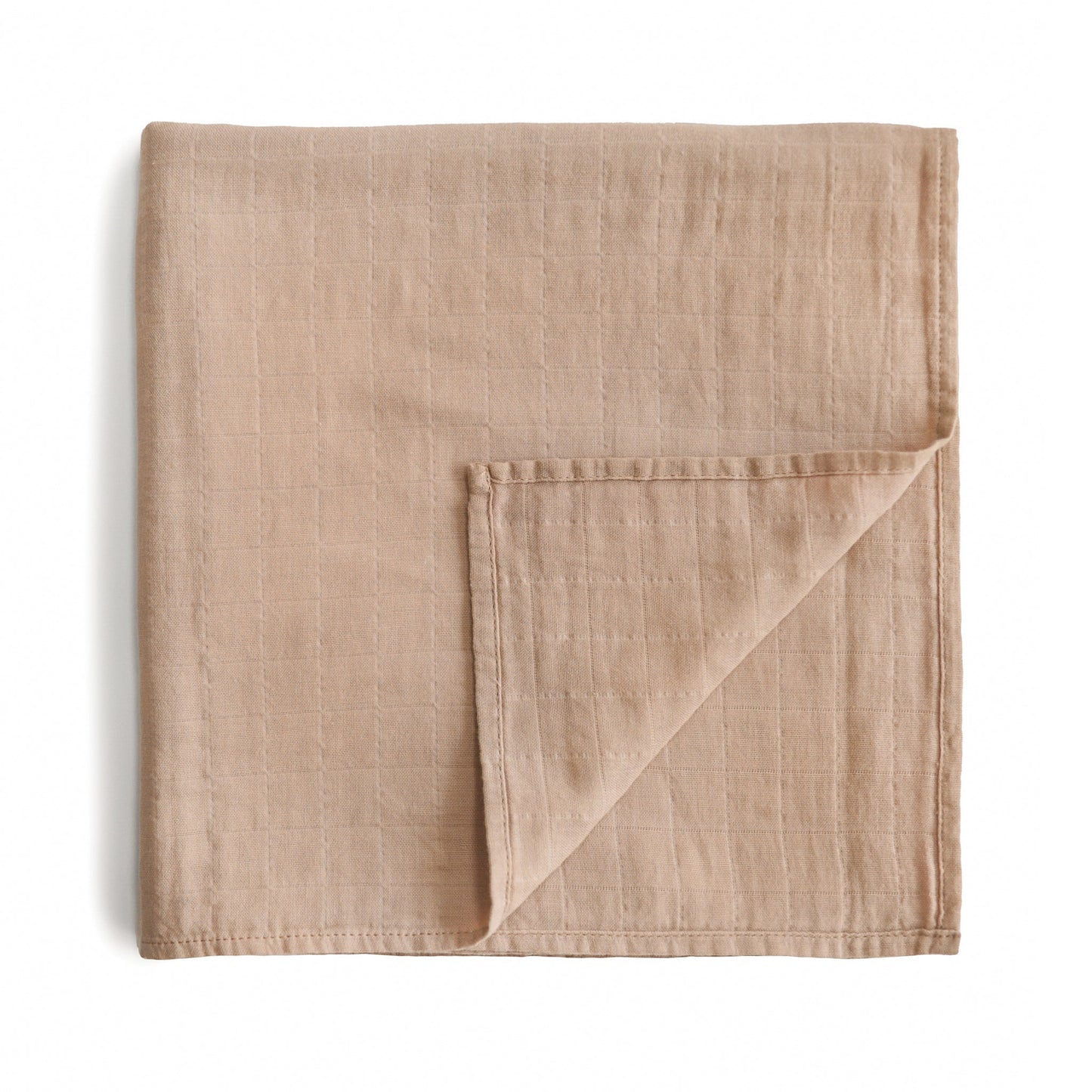 Organic Cotton Muslin Swaddle Blanket - Babies in Bloom