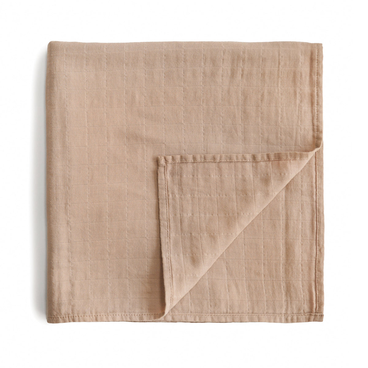 Organic Cotton Muslin Swaddle Blanket - Babies in Bloom