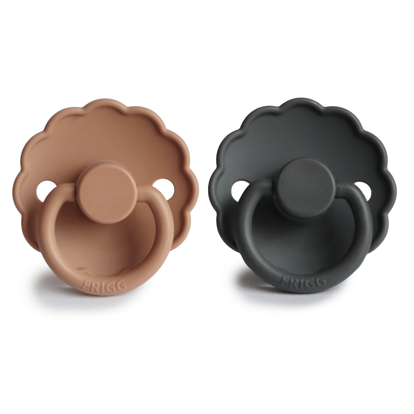 FRIGG Daisy Silicone Pacifier 2-Pack - Babies in Bloom