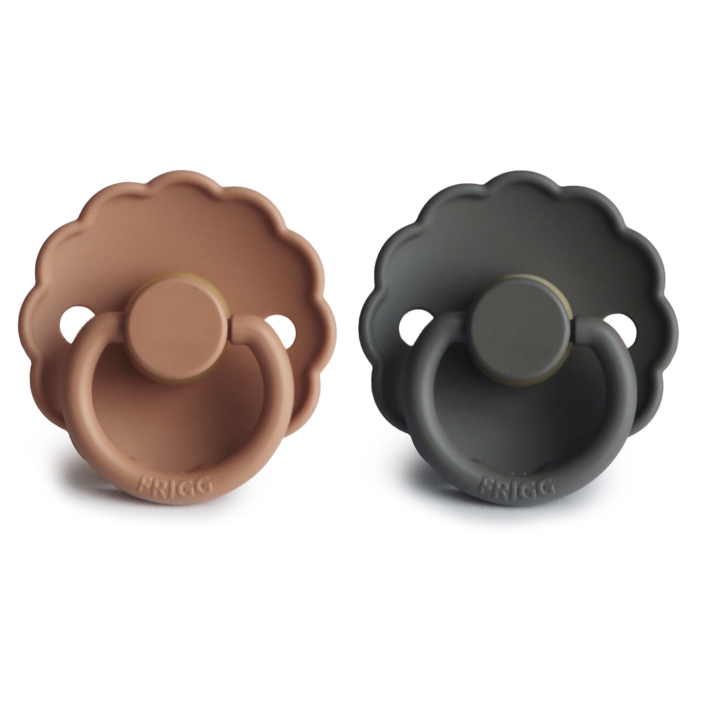 FRIGG Daisy Natural Rubber Pacifier 2-Pack - Babies in Bloom