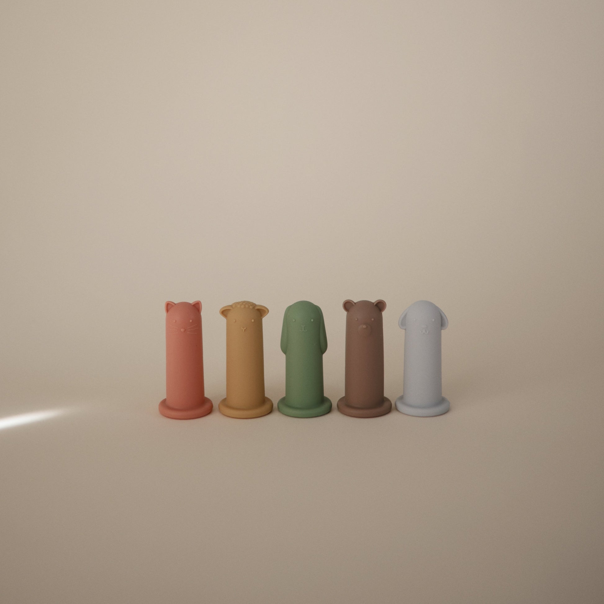 Silicone Animal Finger Puppets - Babies in Bloom