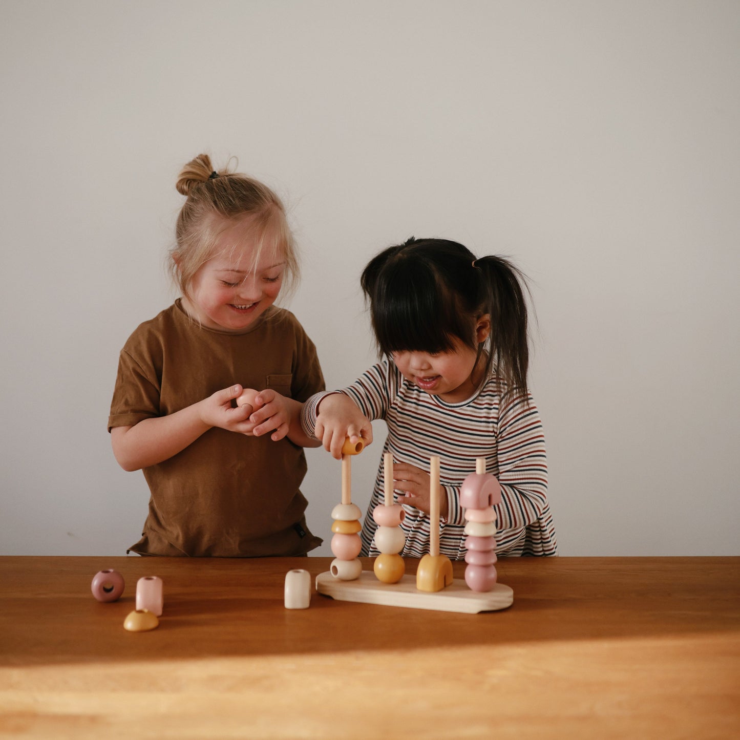 Wooden Multi Shape Stacker - Babies in Bloom