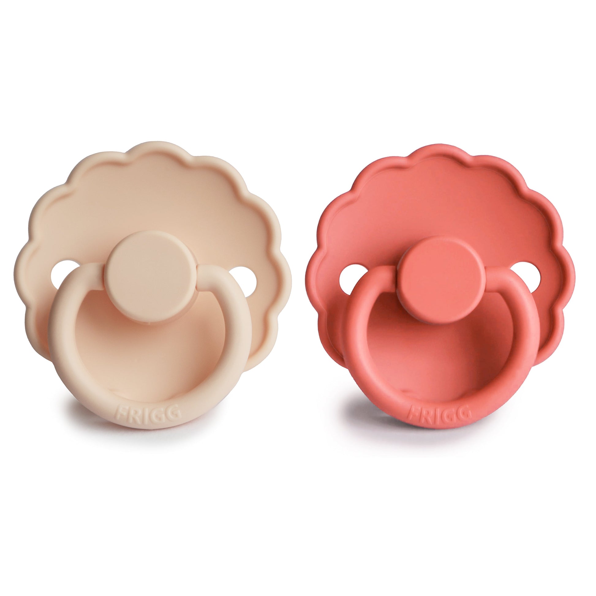 FRIGG Daisy Silicone Pacifier 2-Pack - Babies in Bloom