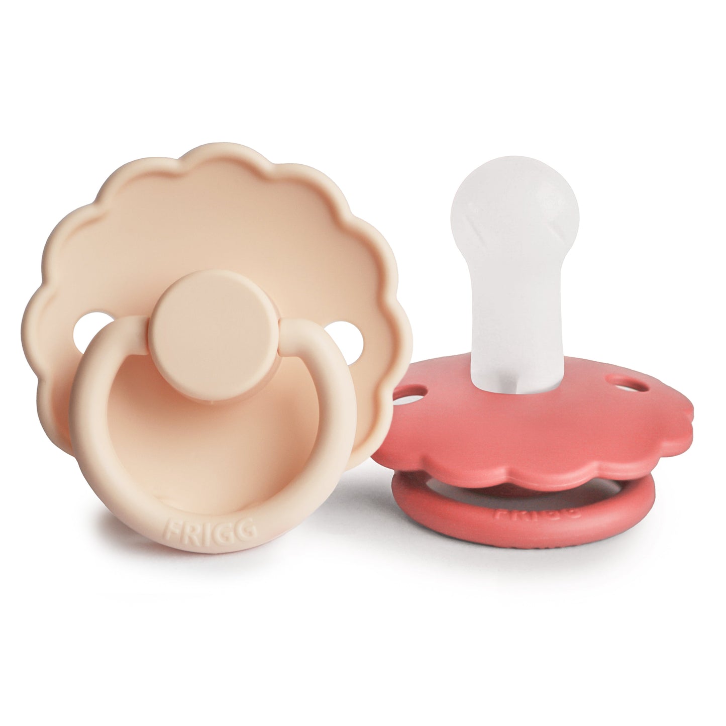 FRIGG Daisy Silicone Pacifier 2-Pack - Babies in Bloom