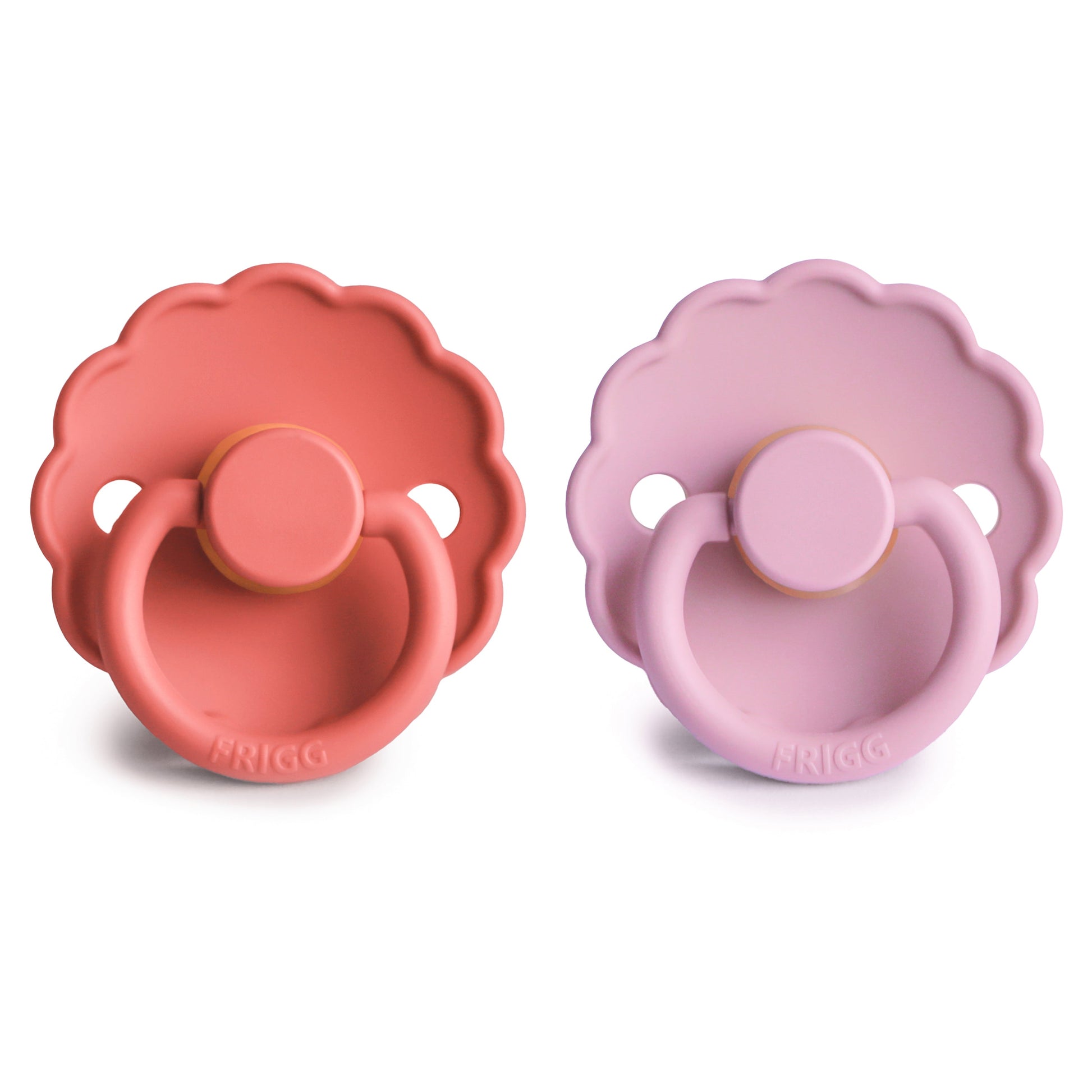 FRIGG Daisy Natural Rubber Pacifier 2-Pack - Babies in Bloom