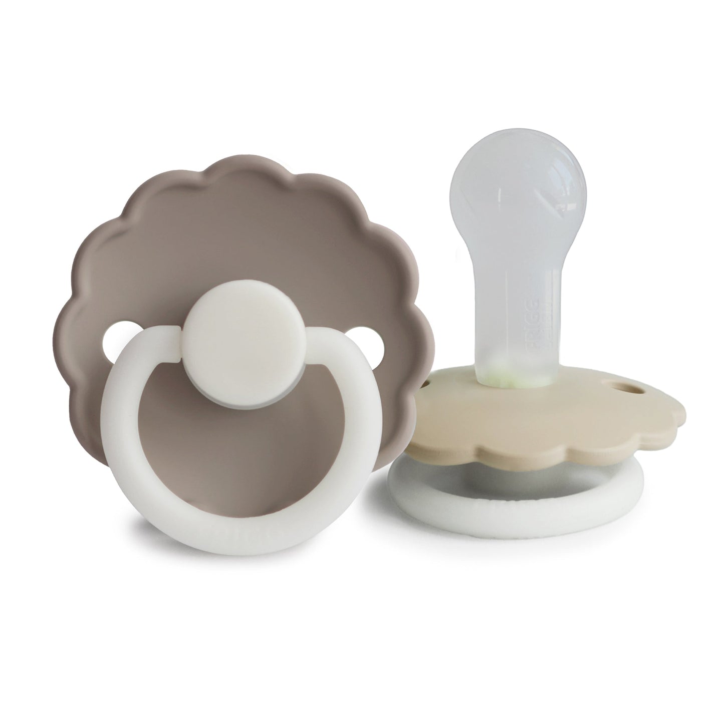 FRIGG Daisy Night Silicone Pacifier 2-Pack - Babies in Bloom