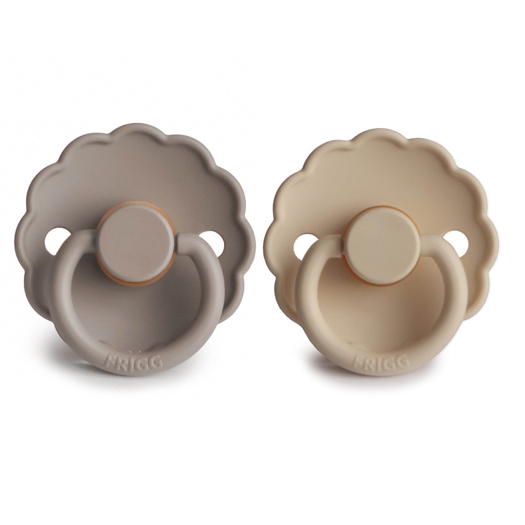 FRIGG Daisy Natural Rubber Pacifier 2-Pack - Babies in Bloom