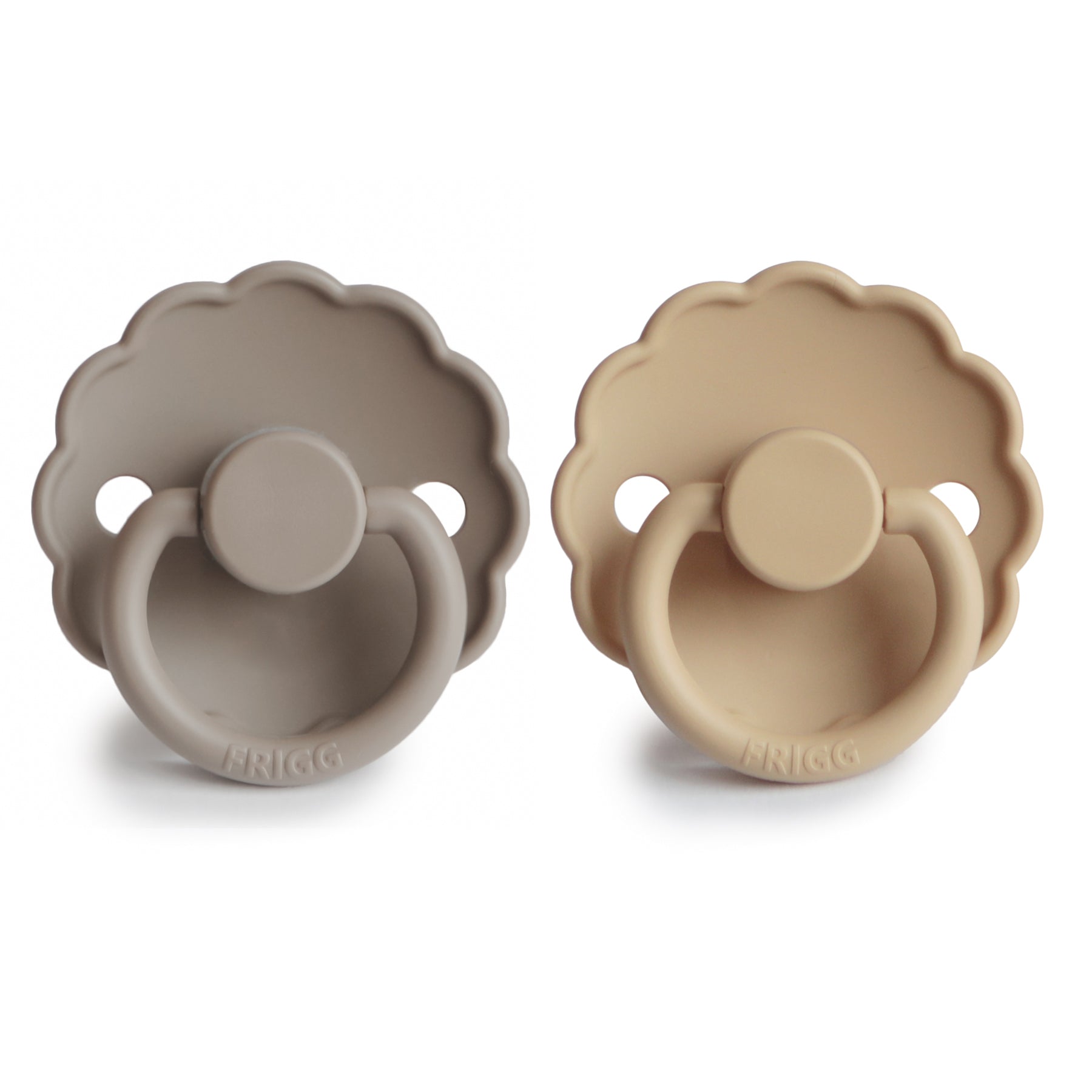 FRIGG Daisy Silicone Pacifier 2-Pack - Babies in Bloom