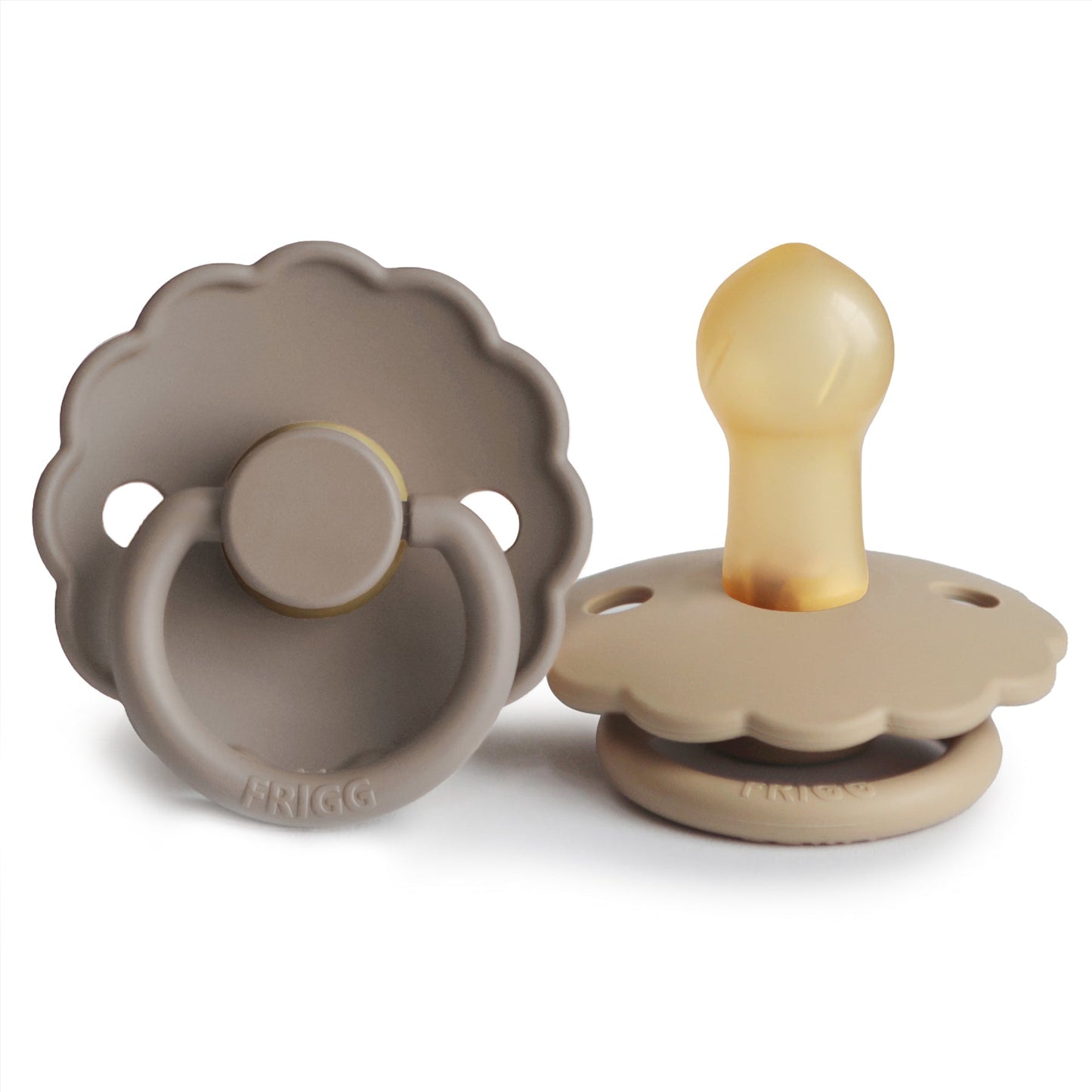 FRIGG Daisy Natural Rubber Pacifier 2-Pack - Babies in Bloom