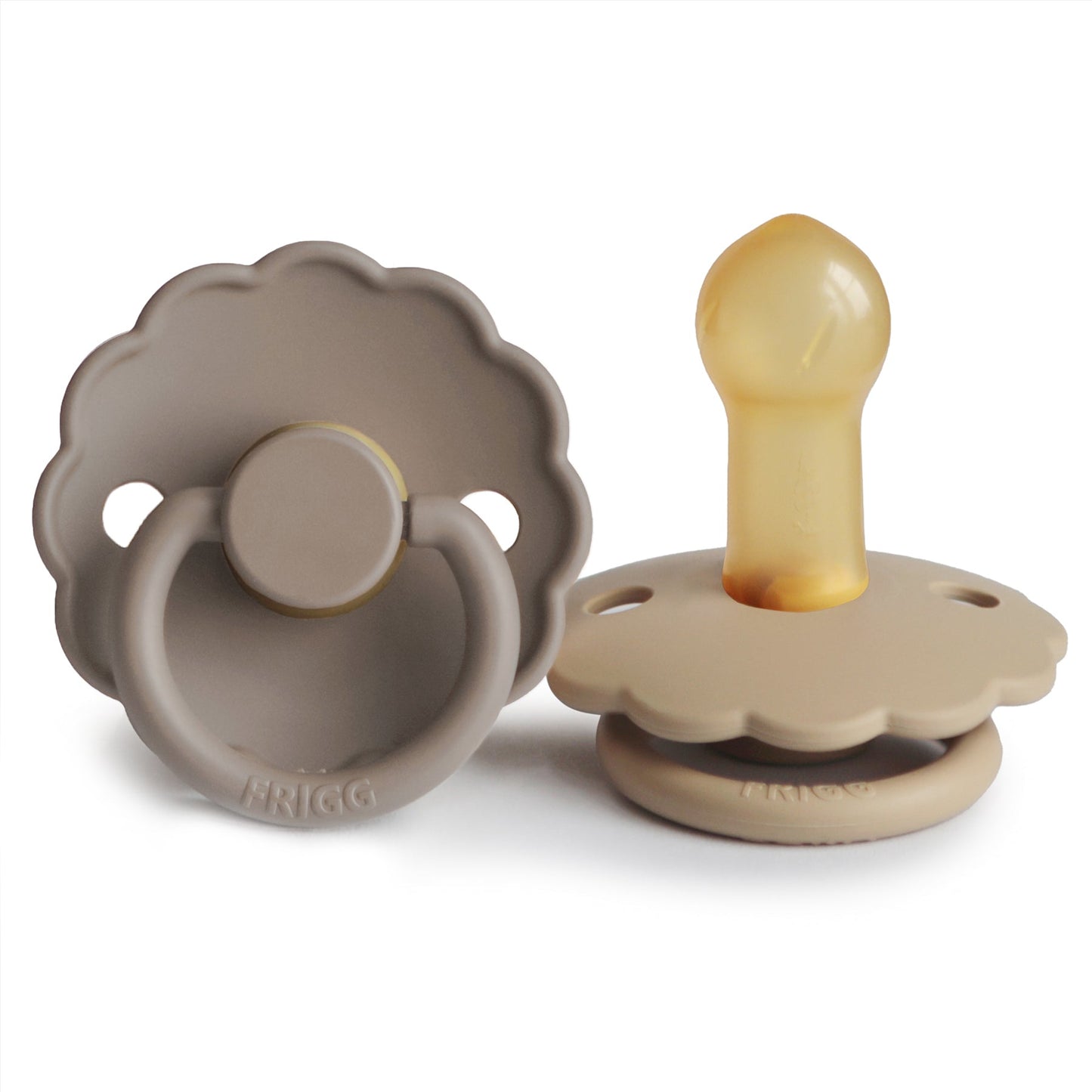 FRIGG Daisy Natural Rubber Pacifier 2-Pack - Babies in Bloom