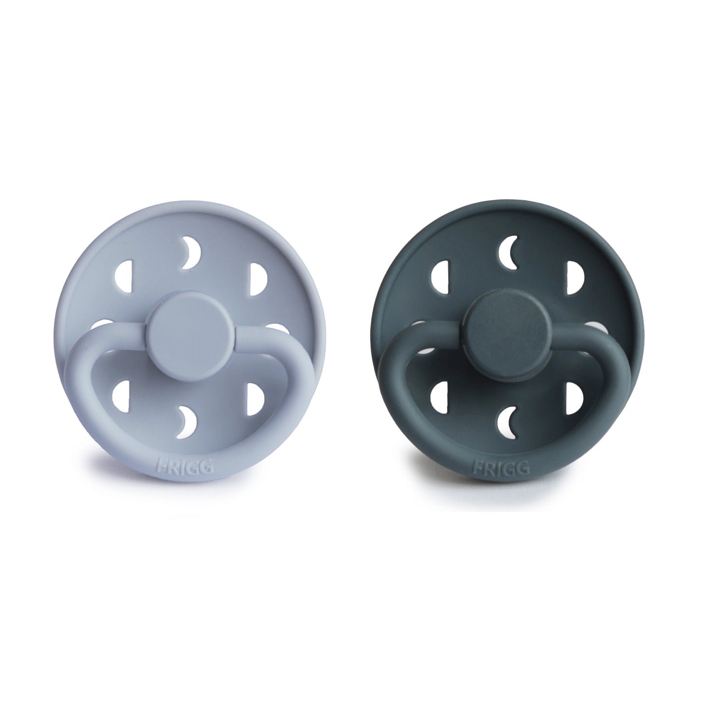 FRIGG Moon Silicone Pacifier 2-Pack - Babies in Bloom