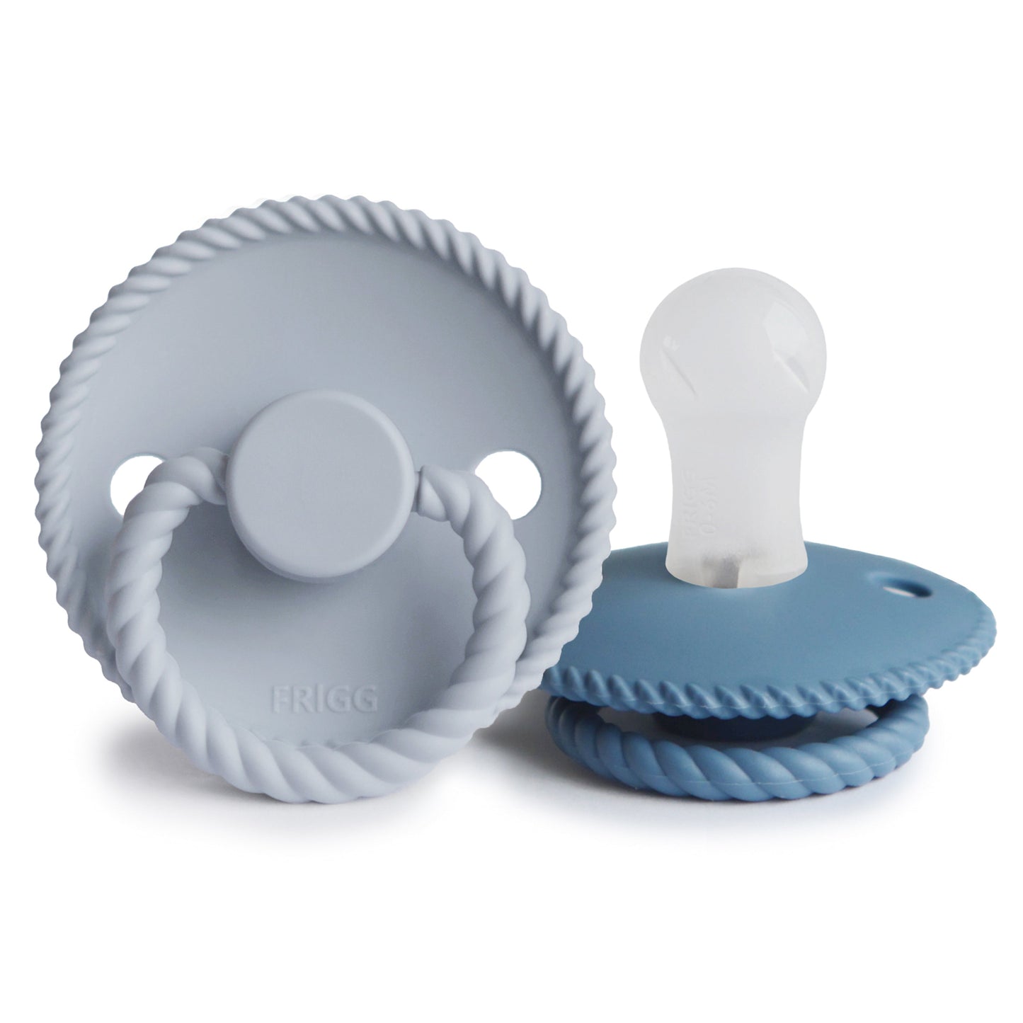 FRIGG Rope Silicone Pacifier 2-Pack - Babies in Bloom
