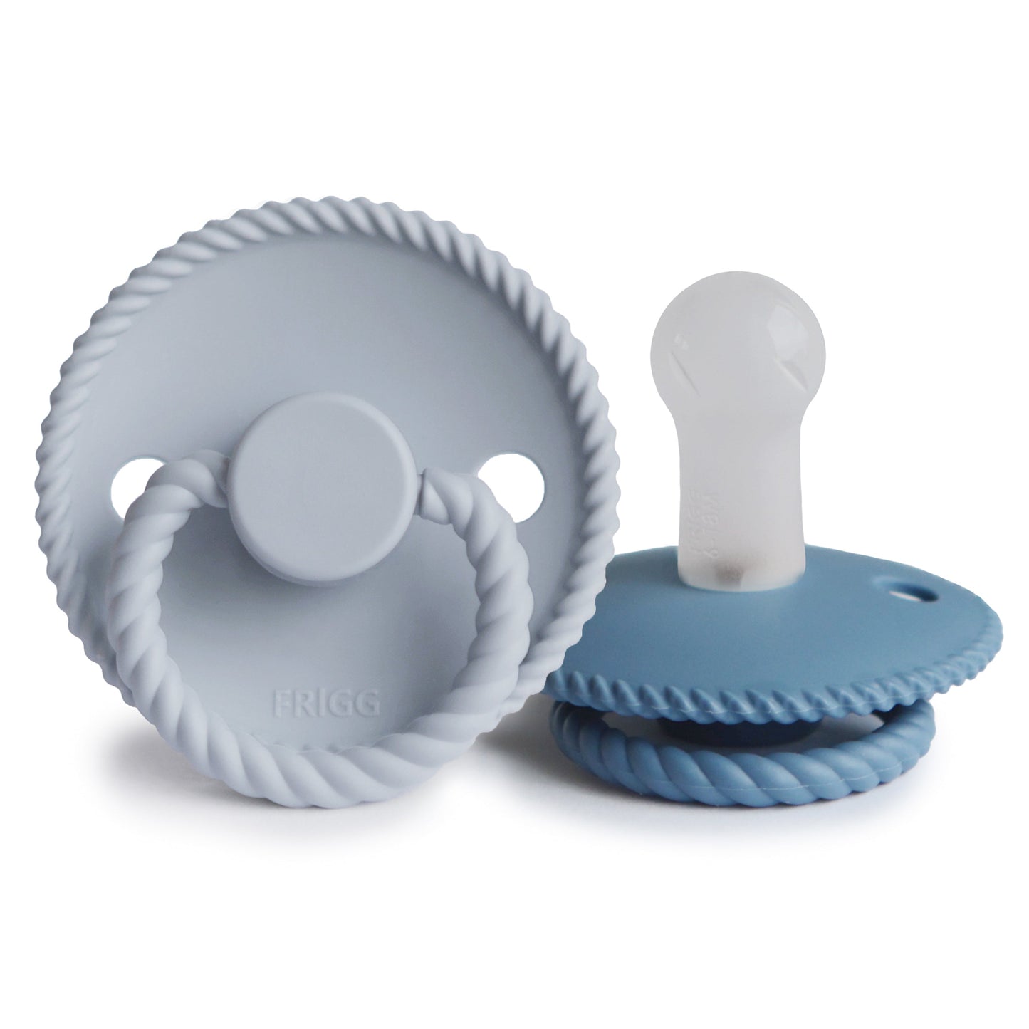 FRIGG Rope Silicone Pacifier 2-Pack - Babies in Bloom