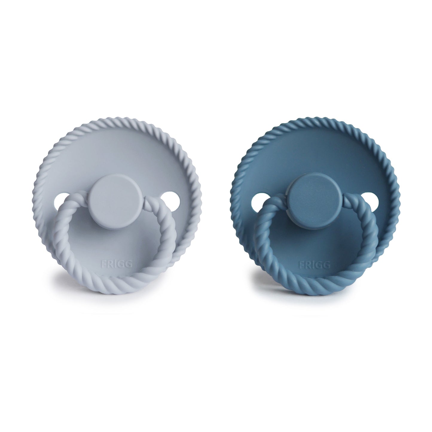 FRIGG Rope Silicone Pacifier 2-Pack - Babies in Bloom