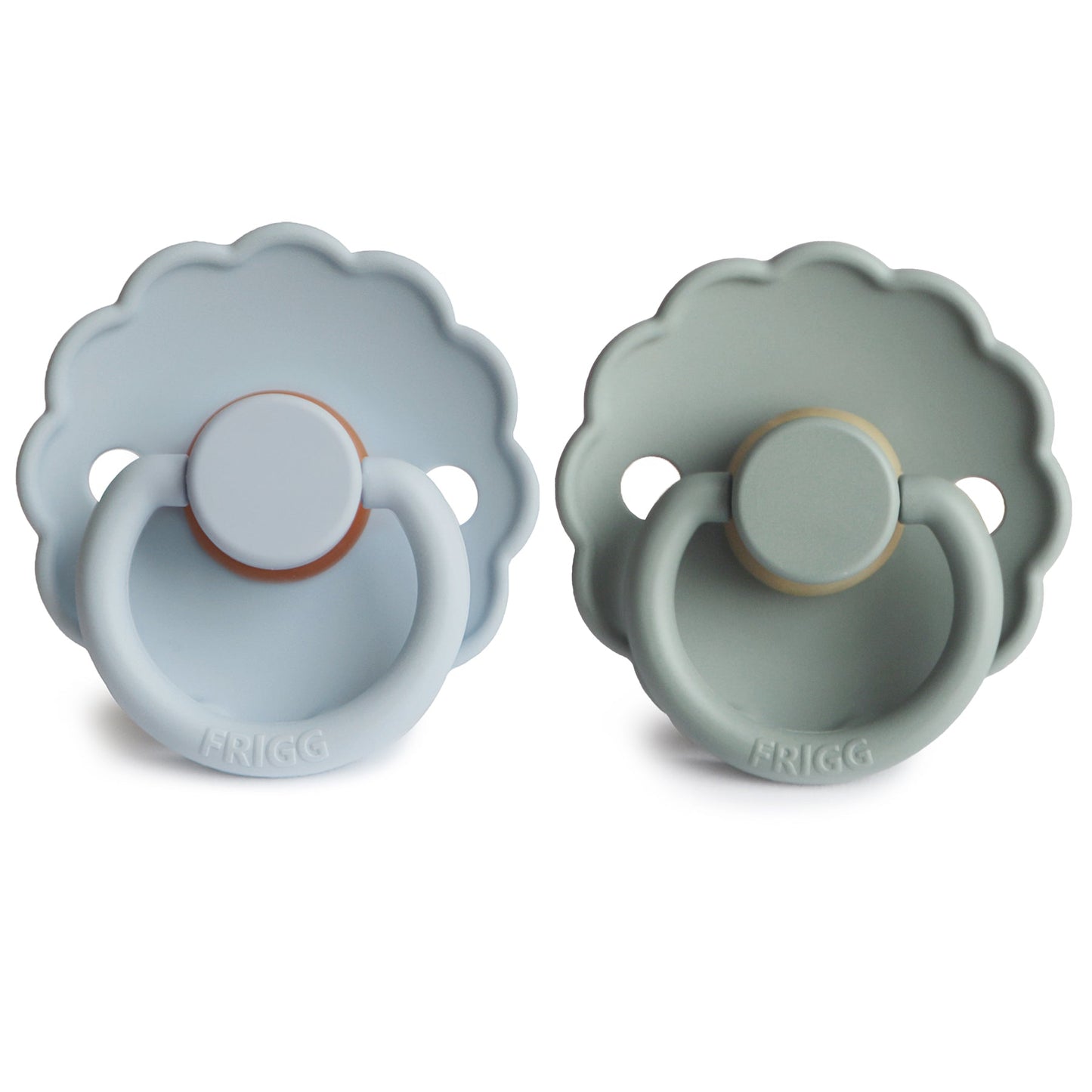 FRIGG Daisy Natural Rubber Pacifier 2-Pack - Babies in Bloom