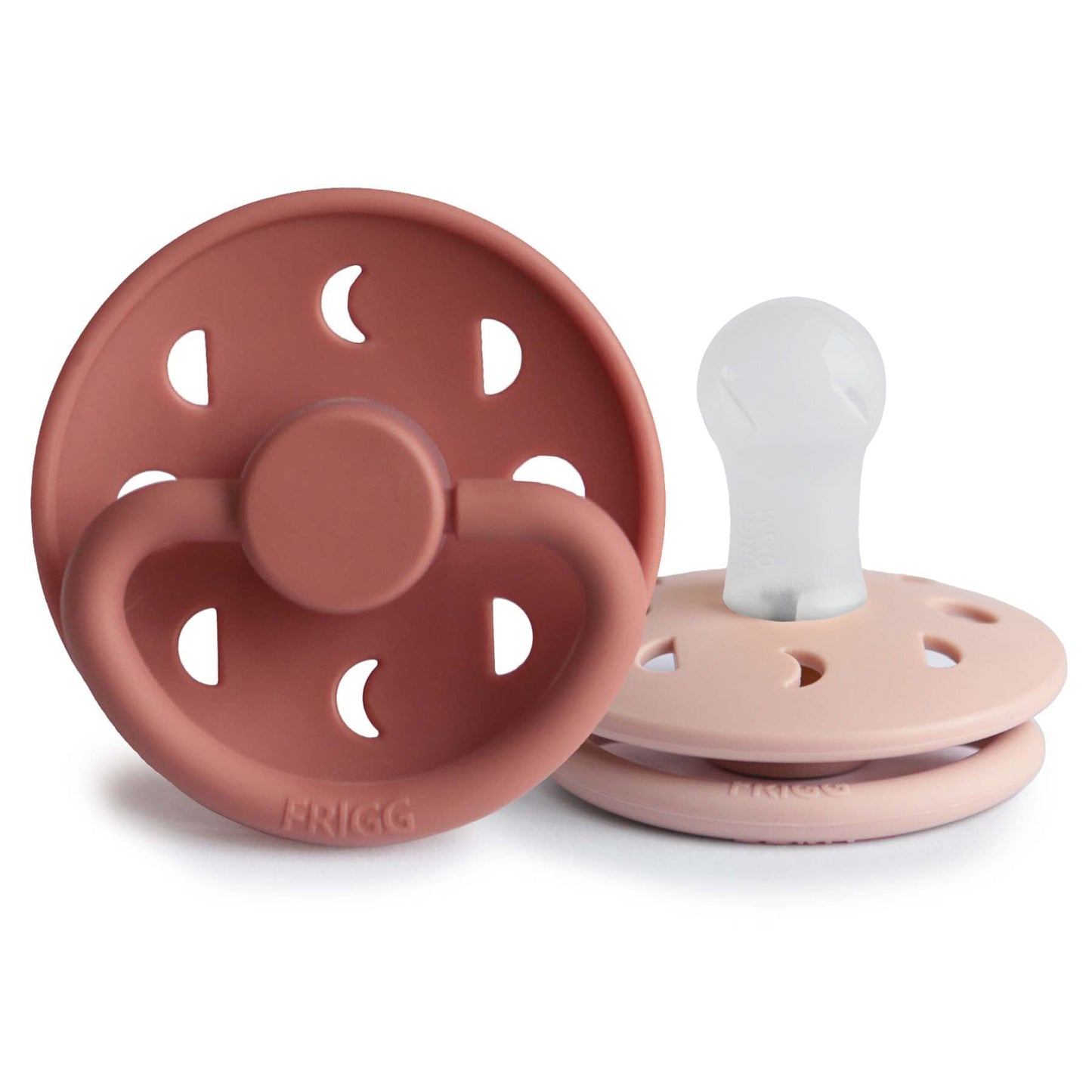 FRIGG Moon Silicone Pacifier 2-Pack - Babies in Bloom