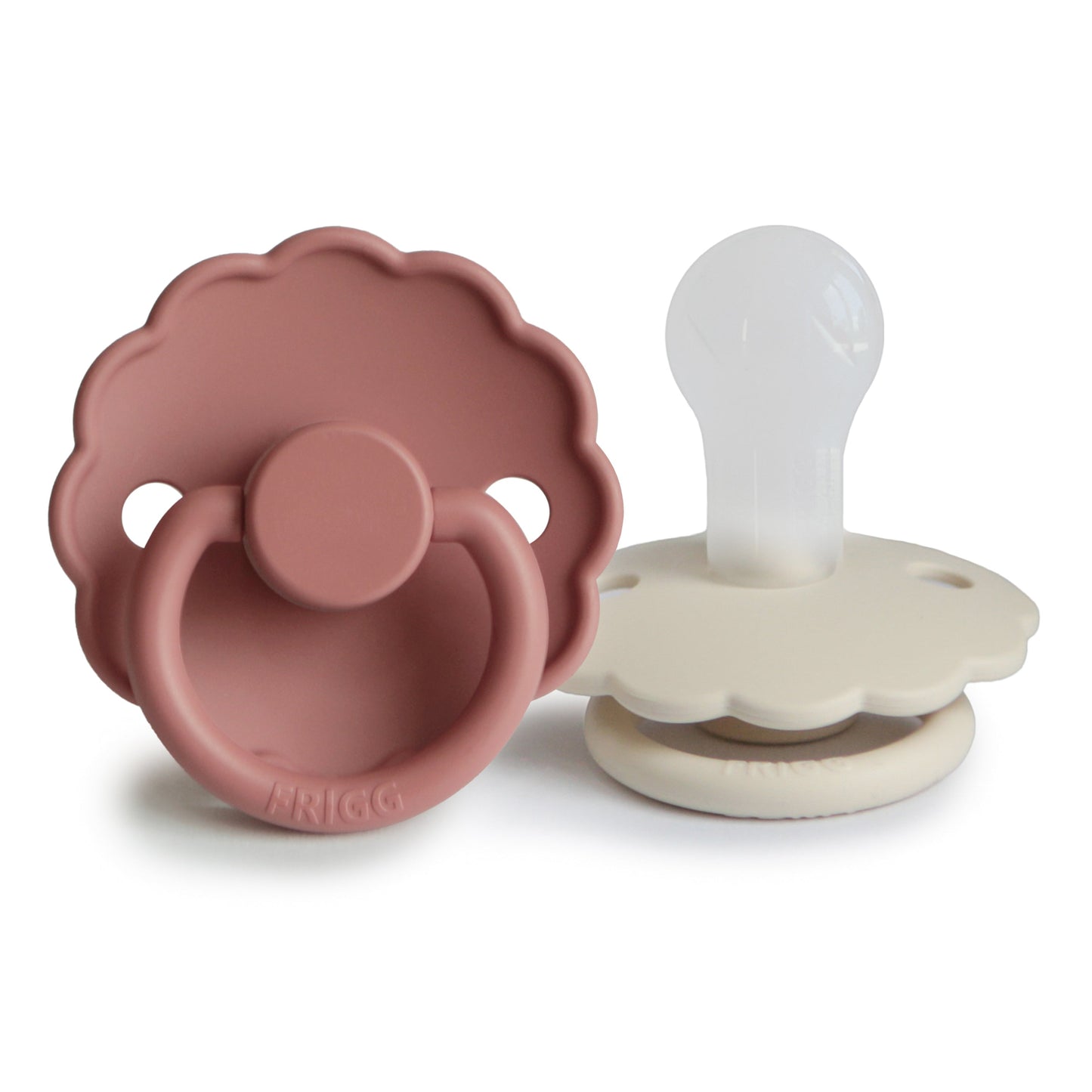 FRIGG Daisy Silicone Pacifier 2-Pack - Babies in Bloom
