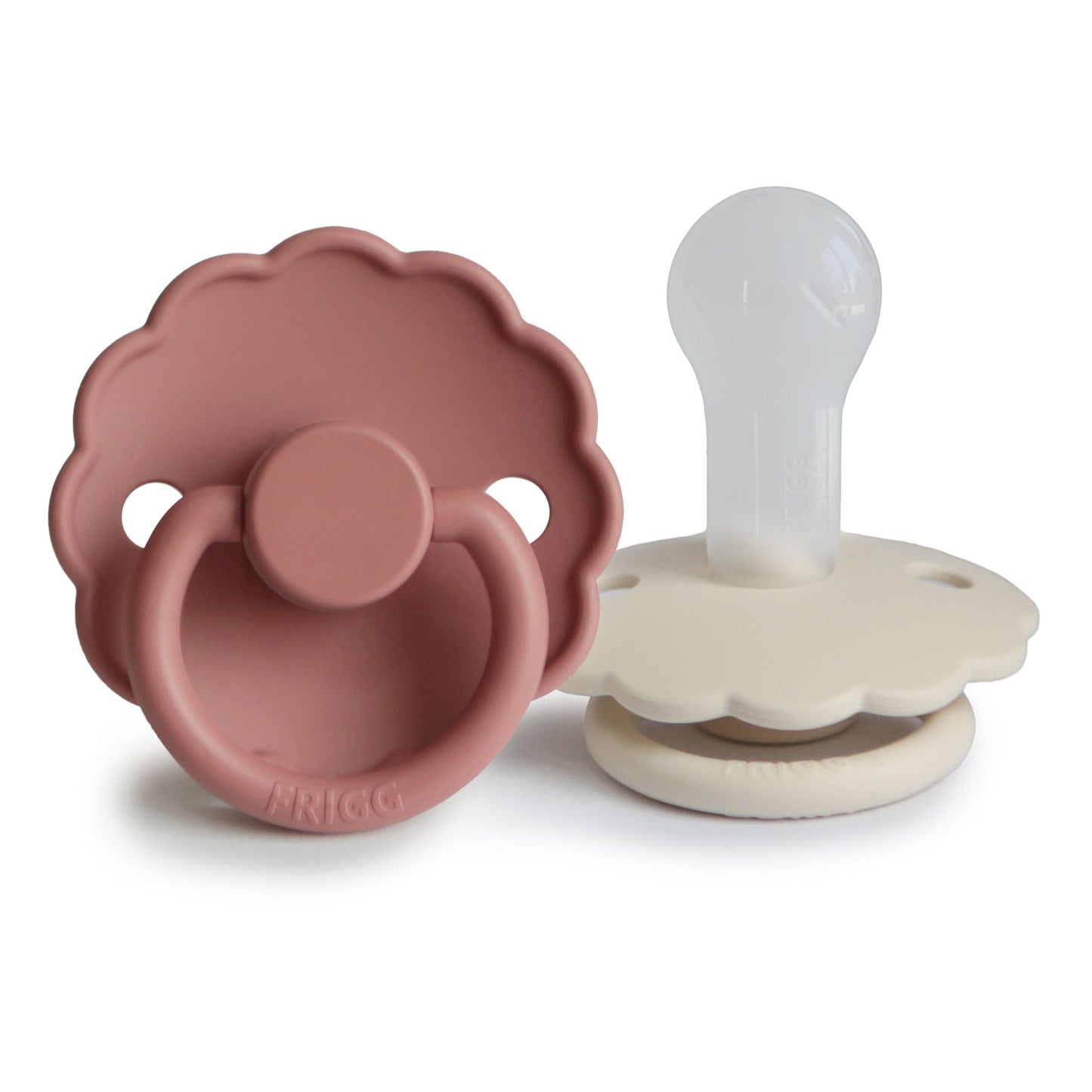 FRIGG Daisy Silicone Pacifier 2-Pack - Babies in Bloom