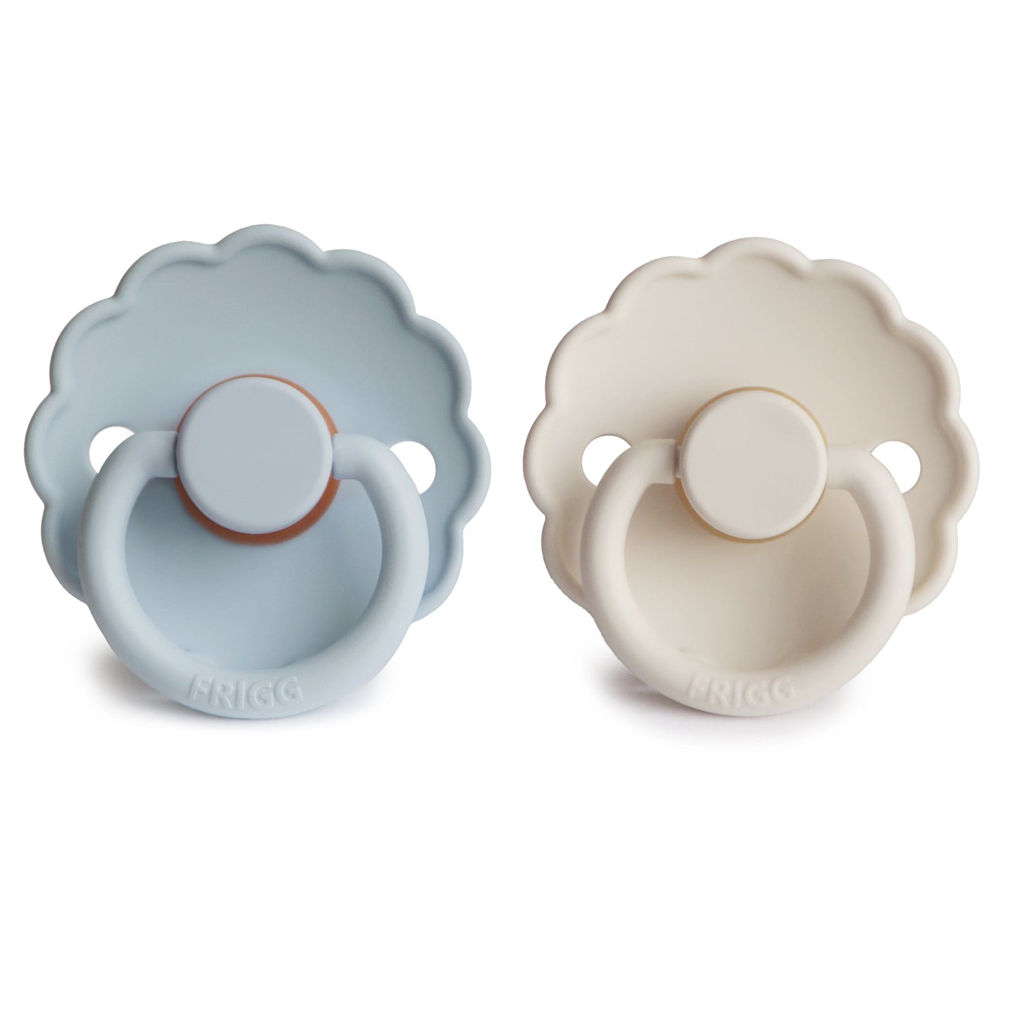 FRIGG Daisy Natural Rubber Pacifier 2-Pack - Babies in Bloom