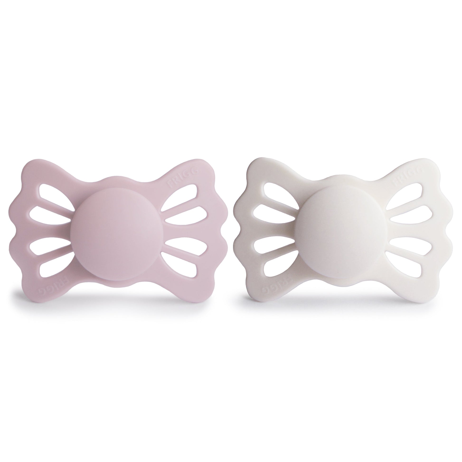 FRIGG Lucky Symmetrical Silicone Pacifier 2-Pack (6-18 Months) - Babies in Bloom