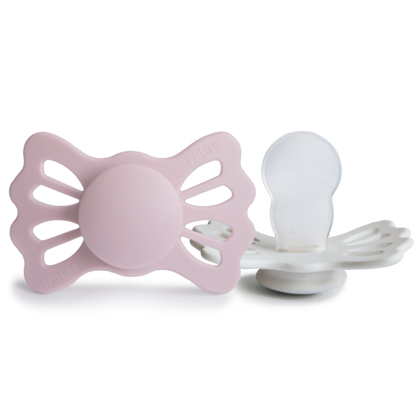 FRIGG Lucky Symmetrical Silicone Pacifier 2-Pack (6-18 Months) - Babies in Bloom