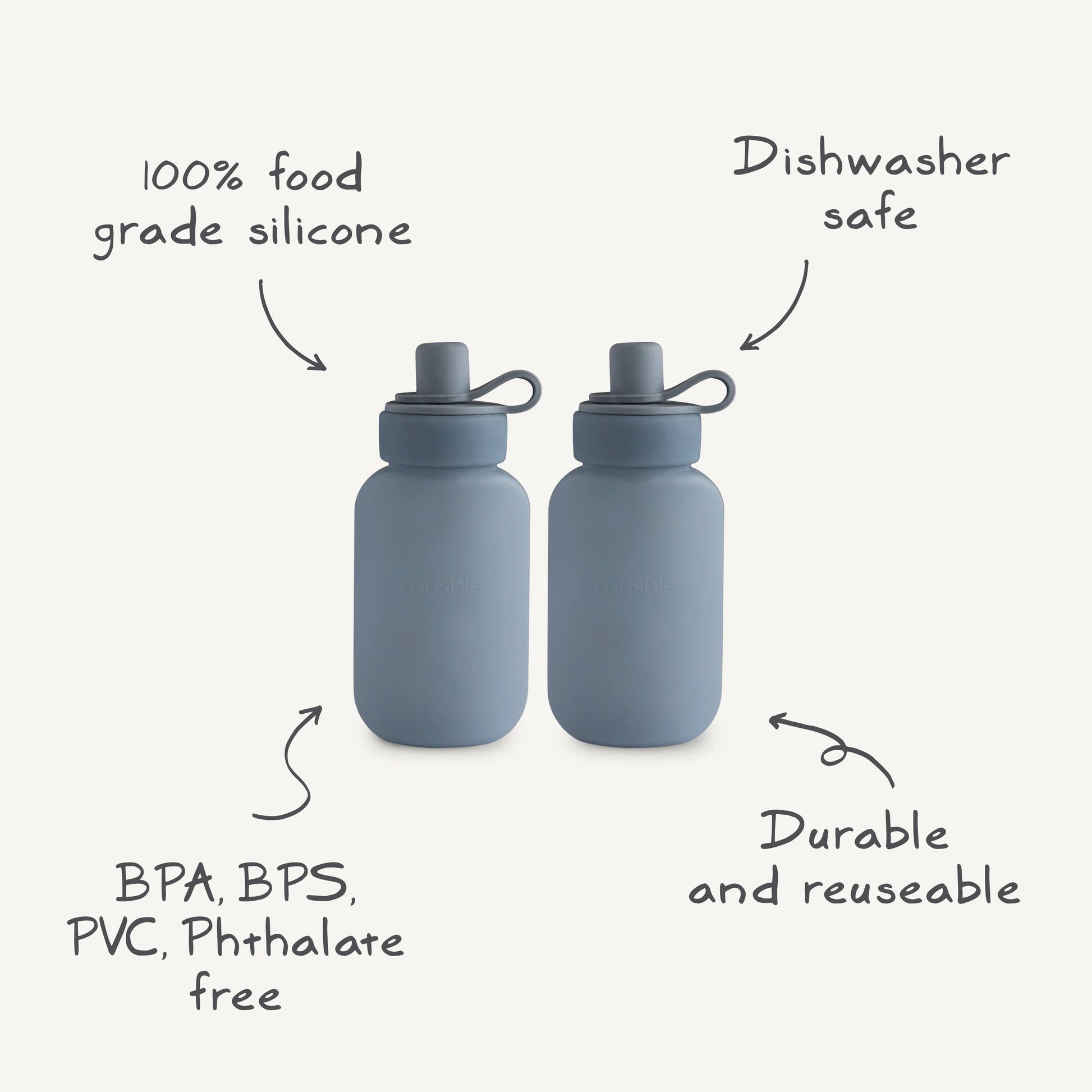 Silicone Puree Pouch - Babies in Bloom