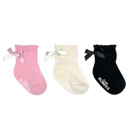 Sofia's Classic 3-Pack Baby Socks