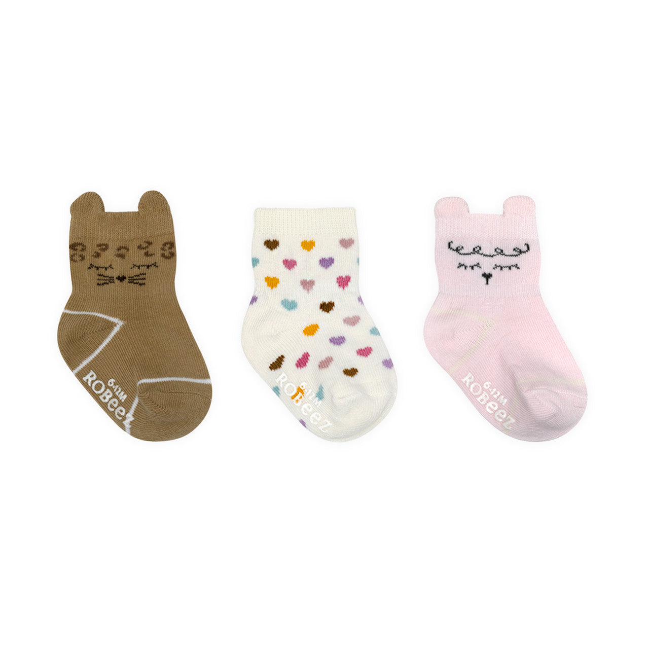 Amber & Eden 3-Pack Baby Socks