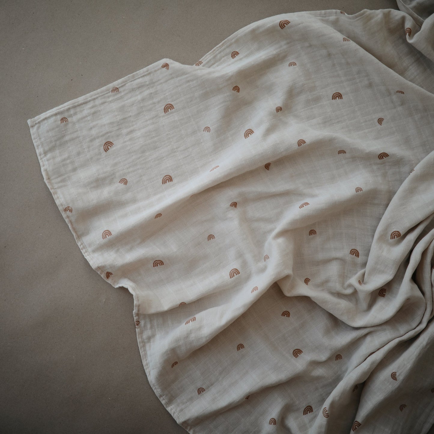 Organic Cotton Muslin Swaddle Blanket - Babies in Bloom