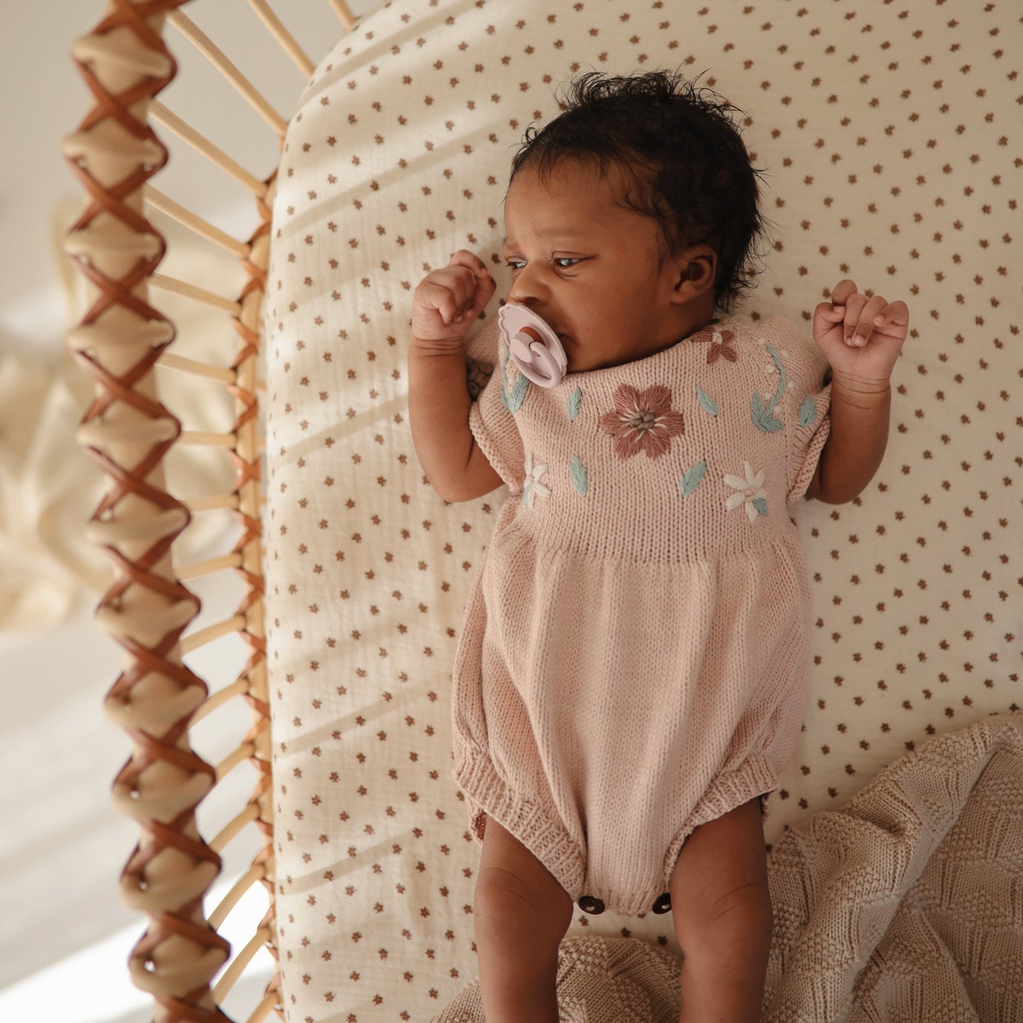 Extra Soft Bassinet Muslin Crib Sheet - Babies in Bloom