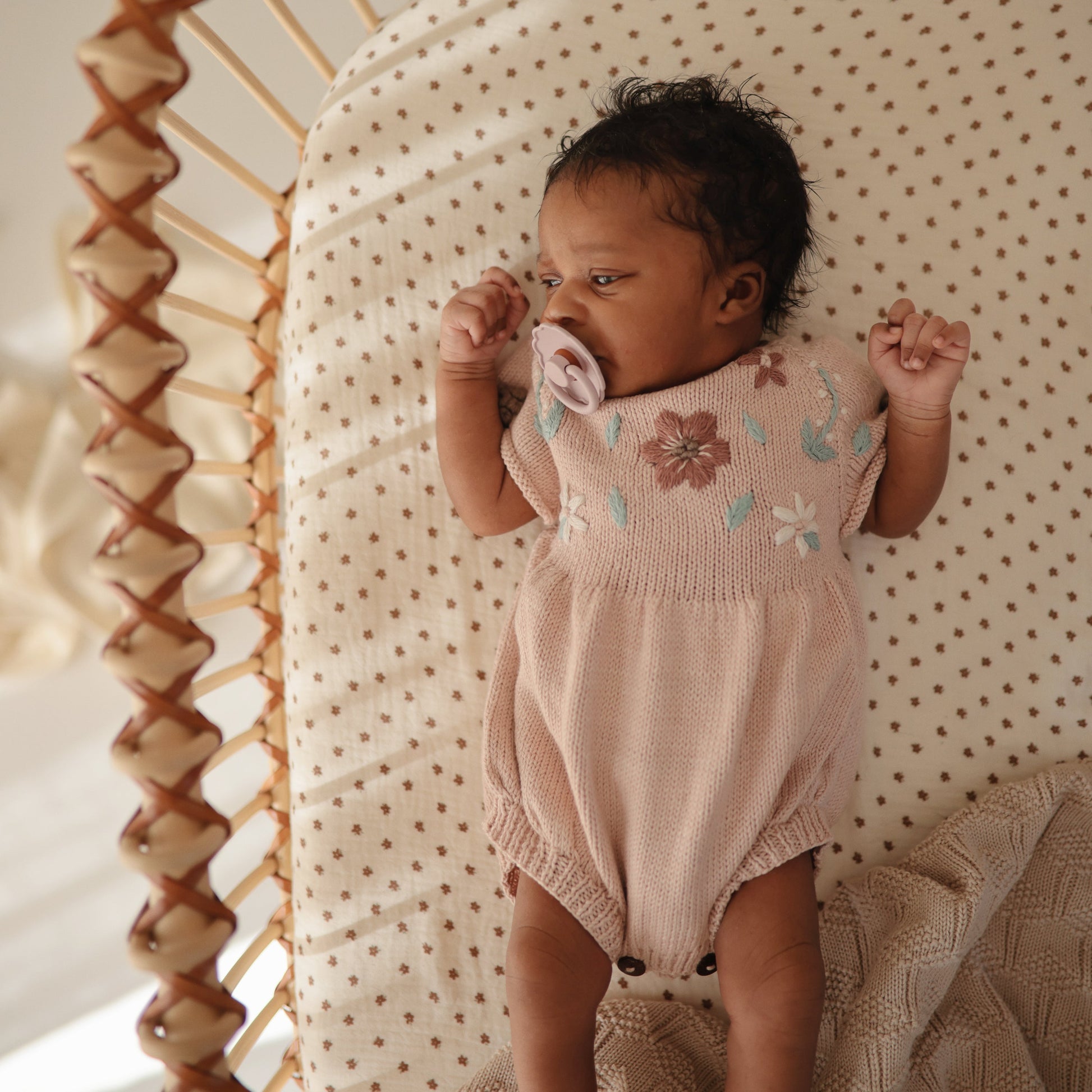 Extra Soft Bassinet Muslin Crib Sheet - Babies in Bloom