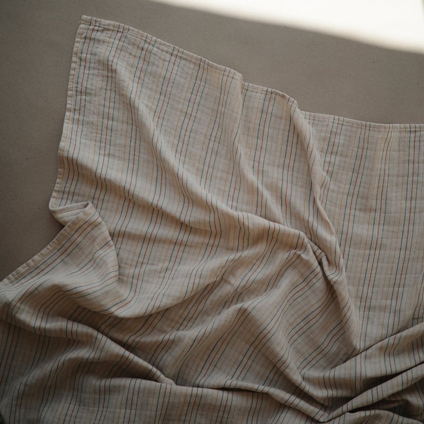 Organic Cotton Muslin Swaddle Blanket - Babies in Bloom