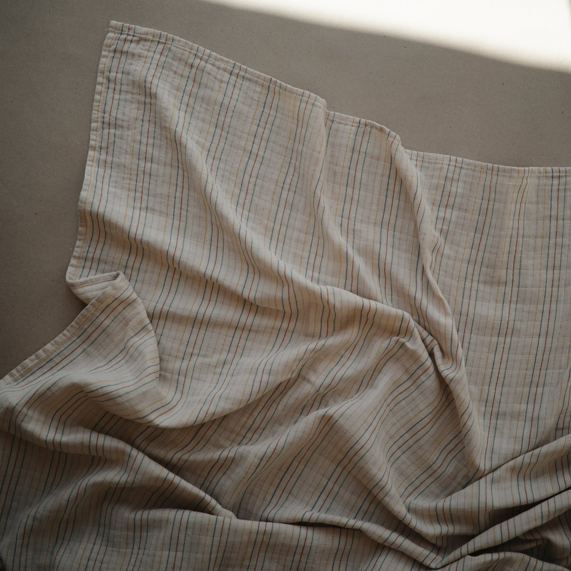 Organic Cotton Muslin Swaddle Blanket - Babies in Bloom