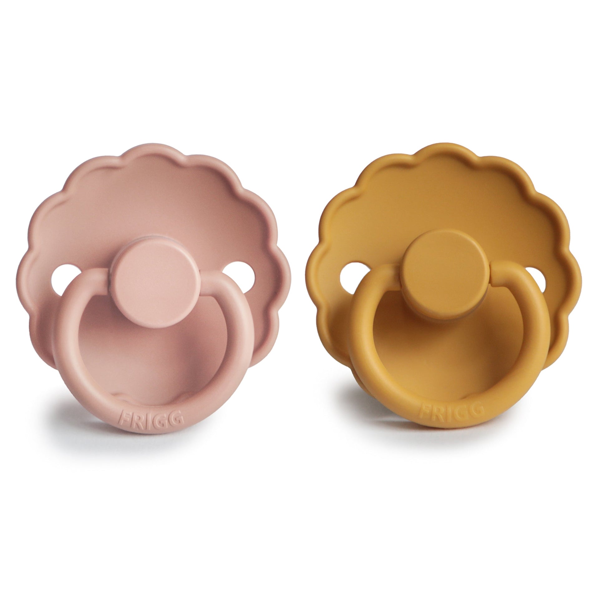 FRIGG Daisy Silicone Pacifier 2-Pack - Babies in Bloom