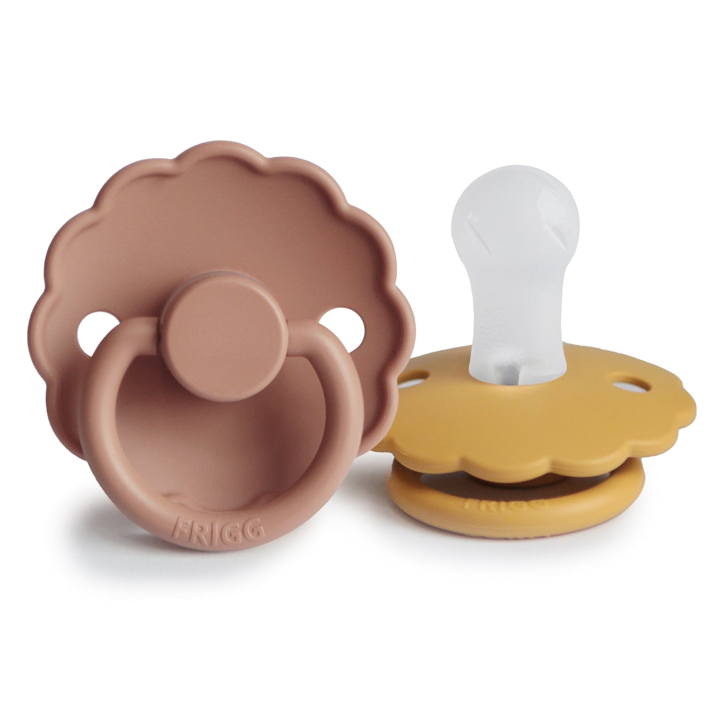 FRIGG Daisy Silicone Pacifier 2-Pack - Babies in Bloom