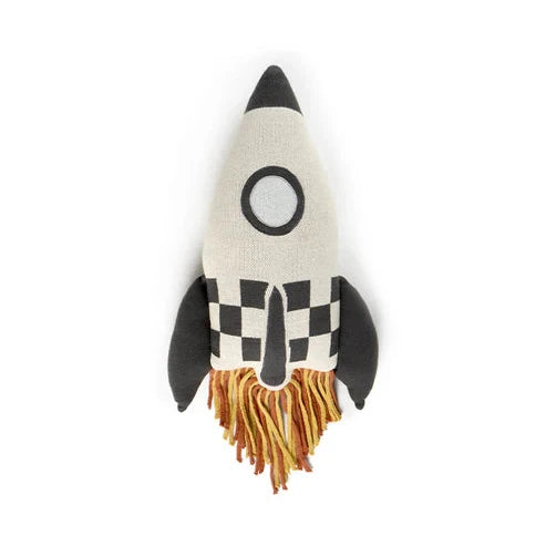 Knitted Cushion Rocket