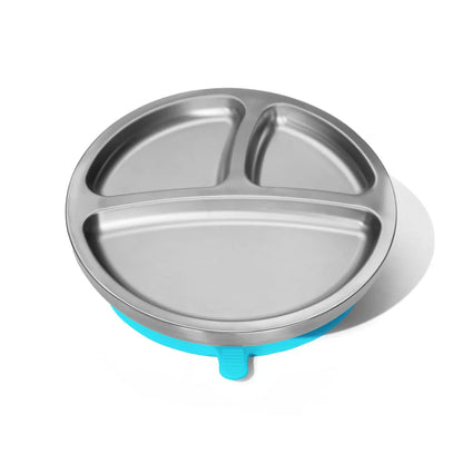 Avanchy Stainless Steel Suction Baby Plate