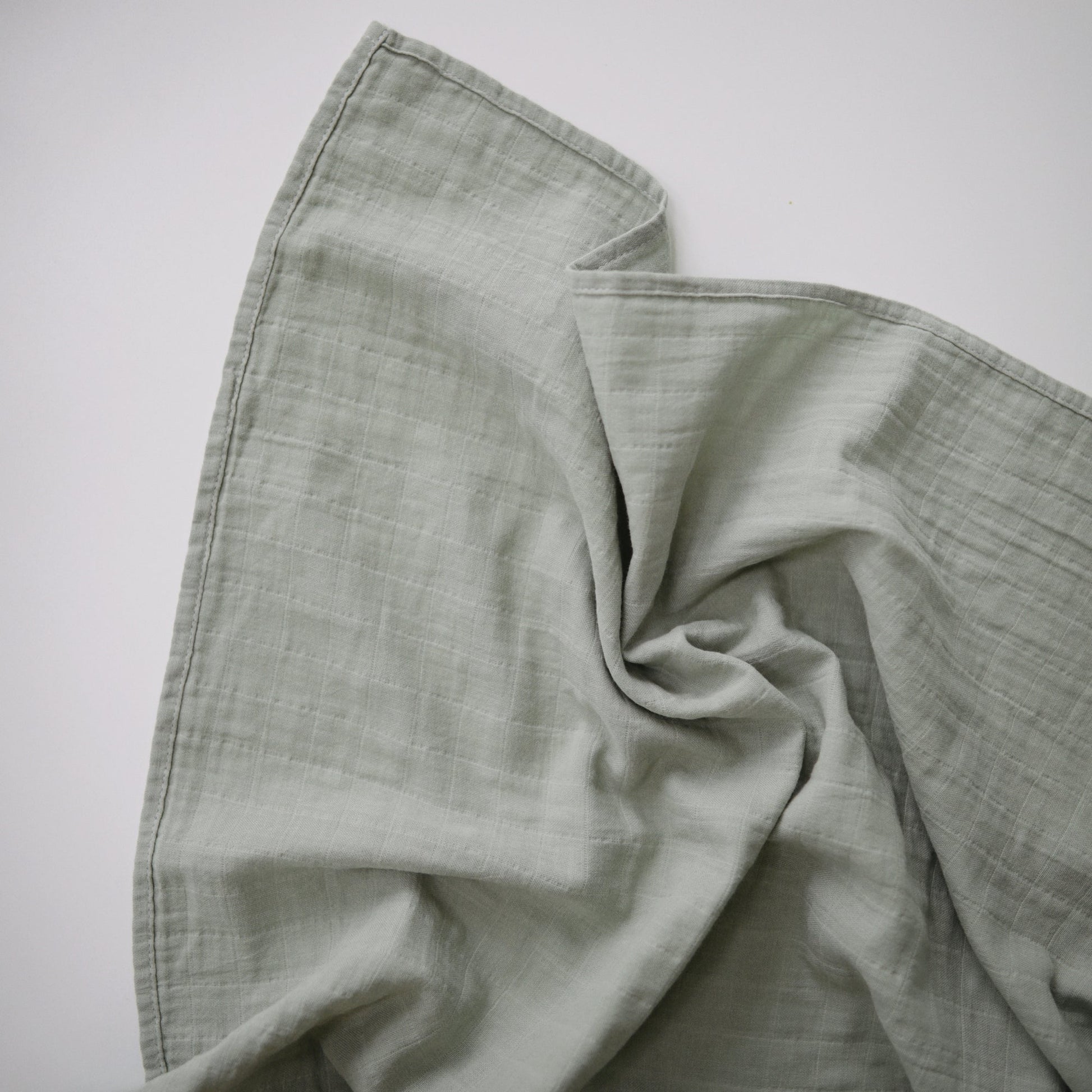 Organic Cotton Muslin Swaddle Blanket - Babies in Bloom