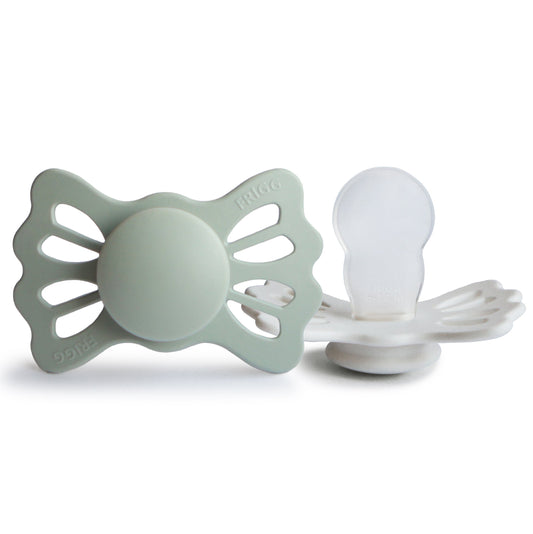 FRIGG Lucky Symmetrical Silicone Pacifier 2-Pack (6-18 Months) - Babies in Bloom