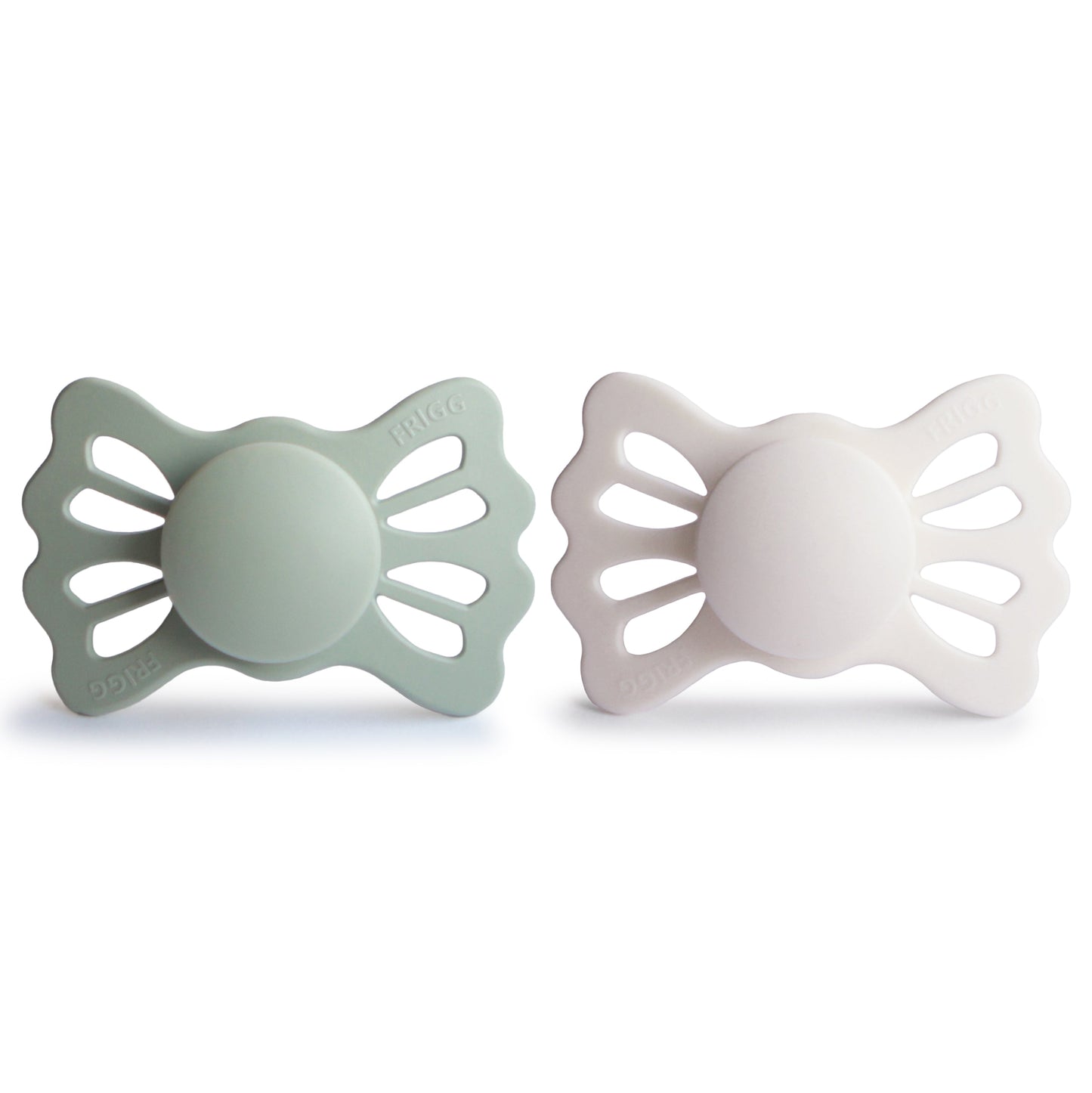 FRIGG Lucky Symmetrical Silicone Pacifier 2-Pack (6-18 Months) - Babies in Bloom