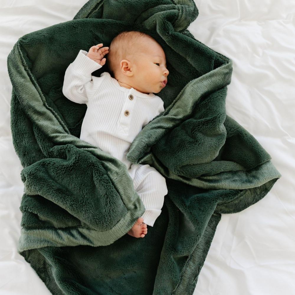 LUSH RECEIVING BLANKETS - Babies in Bloom