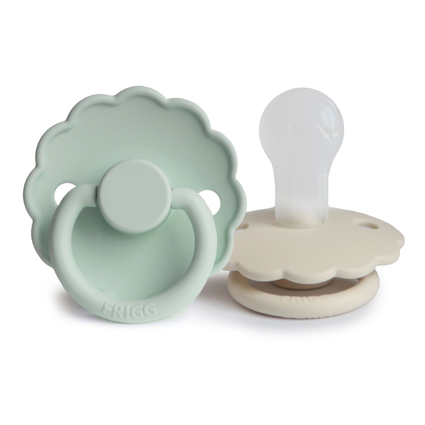 FRIGG Daisy Silicone Pacifier 2-Pack - Babies in Bloom