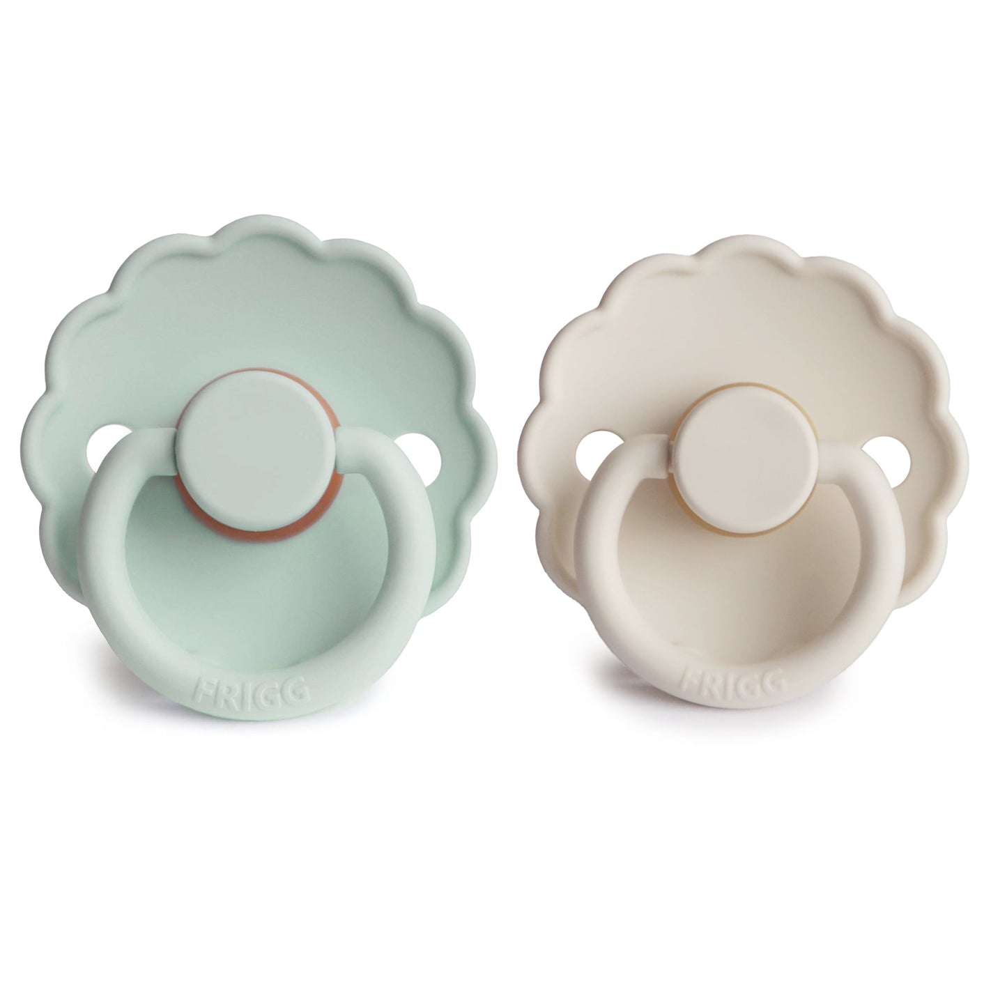 FRIGG Daisy Natural Rubber Pacifier 2-Pack - Babies in Bloom